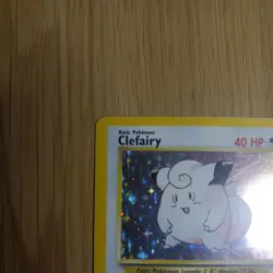 Pokemon TCG Clefairy Holo Base Set 1999 5/102 MP - Image 4