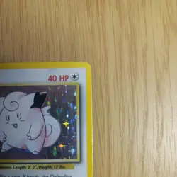 Pokemon TCG Clefairy Holo Base Set 1999 5/102 MP - Image 5