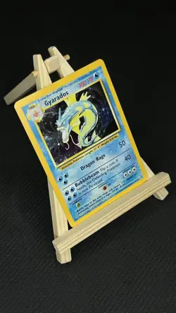 Pokemon TCG Gyarados Base Set Holo Rare 6/102 vintage - Image 4