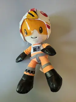 Star Wars Luke Skywalker Mattel Plush Stuffed Soft Toy Doll X-Wing Flight Suit - Image 1
