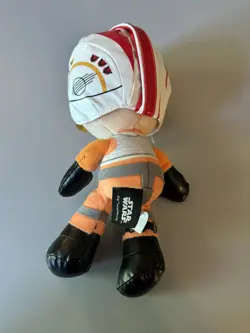 Star Wars Luke Skywalker Mattel Plush Stuffed Soft Toy Doll X-Wing Flight Suit - Image 3