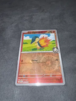 Ethan's Cyndaquil 032/182 Sv10: Destined Rivals Reverse Holo - Image 1