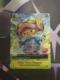 Tony Tony Chopper ST29-007 Parallel Starter Deck Promo One Piece Card English - Image 1