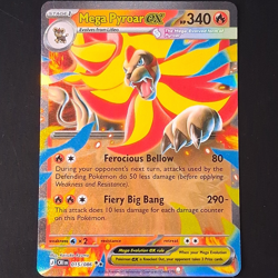 Pokemon TCG Mega Pyroar EX 015/086 Holo Rare CRI - Image 1