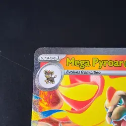 Pokemon TCG Mega Pyroar EX 015/086 Holo Rare CRI - Image 3