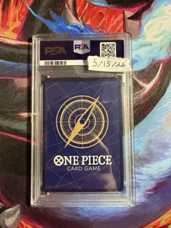 One Piece OP01 Shanks Manga Alternate Art #120 Japanese PSA 10 - Image 2