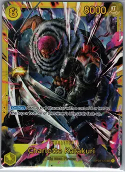Charlotte Katakuri Op03-123 SEC - One Piece Card Game - NM - Image 1