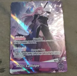 hololive Official Card Game Mori Calliope Holo hBP02-007_OSR COVER - Image 1