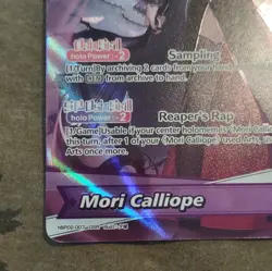 hololive Official Card Game Mori Calliope Holo hBP02-007_OSR COVER - Image 4
