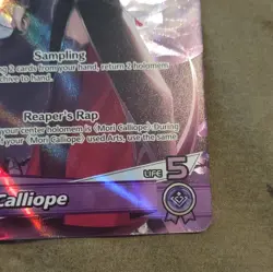 hololive Official Card Game Mori Calliope Holo hBP02-007_OSR COVER - Image 5