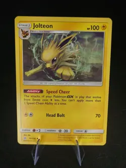 Pokemon Card Jolteon Cosmic Eclipse Uncommon 70/236 Near Mint - Image 1