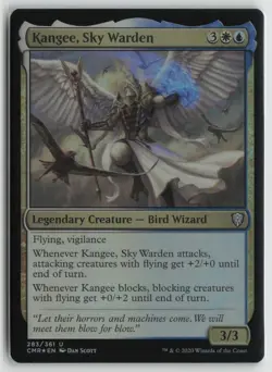 Kangee, Sky Warden LP Foil 283 Commander Legends Magic: The Gathering - Image 1