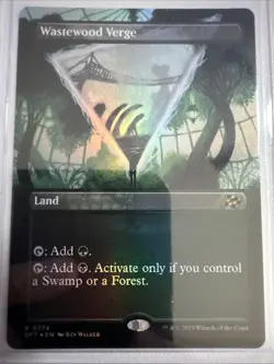 Wastewood Verge Borderless (NM Foil) DFT-0374 Rare MTG - Image 3