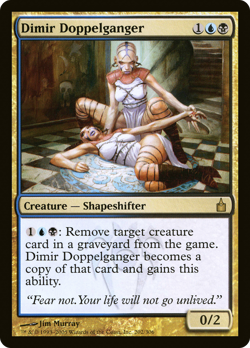 Dimir Doppelganger #202 (MP) Ravnica City of Guilds RAV Magic MTG - Image 1
