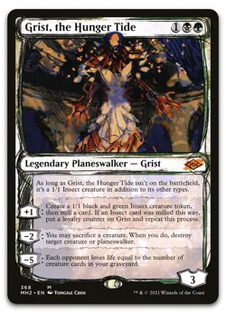 Grist, the Hunger Tide (Showcase) #368 (NM) Modern Horizons 2 MH2 Magic MTG - Image 1