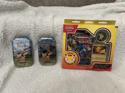 Pokemon TCG 2026 Pokemon Day Pikachu Promo Box with 2 Tins Brand New Sealed - Image 1