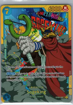 Sogeking OP03-122 SEC - One Piece Card Game - NM - Image 1