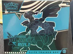 Pokemon TCG Scarlet & Violet—Black Bolt Elite Trainer Box Promo English 6+ - Image 1