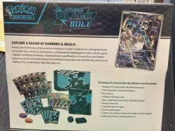 Pokemon TCG Scarlet & Violet—Black Bolt Elite Trainer Box Promo English 6+ - Image 2