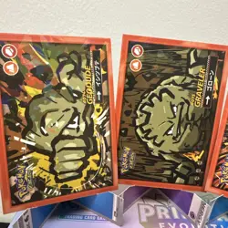 Geodude Gravaler Golem Cracked Ice Holo Pokemon Safari 2025 - Image 2