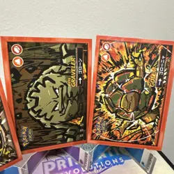 Geodude Gravaler Golem Cracked Ice Holo Pokemon Safari 2025 - Image 3