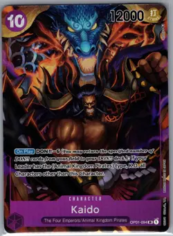 Kaido OP01-094 SR Alt Alternate Art - One Piece Card Game - NM - Image 1
