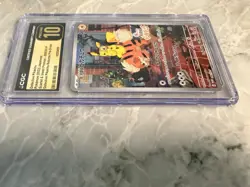 CGC PRISTINE 10 Detective Pikachu STAMPED PROMO 098/SV-P 2023 Pokemon Japan TCG - Image 5
