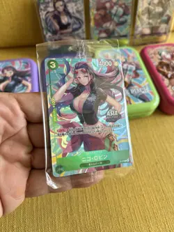One Piece P111 Nico Robin, P113 Jewelry Bonney Asia Exclusive Promos - Image 2