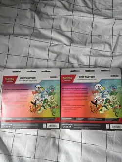 2x Pokemon TCG First Partner Illustration Collection Series 2 New And Sealed - Image 2