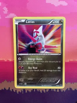 Pokemon Card Latias Dragon Vault Holo 9/20 NM - Image 1