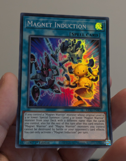 Konami Yu-Gi-Oh! Magnet Induction KICO-EN009 1st Ed Super Rare Foil EN - Image 1