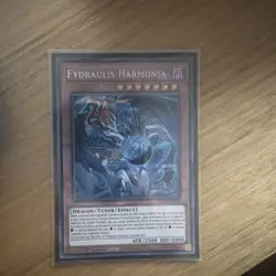 Fydraulis Harmonia BLZD-EN024 Secret Rare 1st Edition YuGiOh TCG Card - Image 1