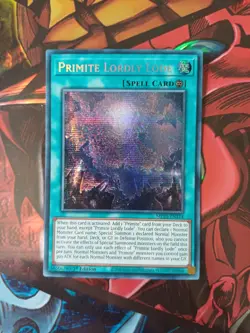 Primite Lordly Lode MP25-EN114 Prismatic Secret Rare 1st Edition NM Yugioh TCG - Image 4