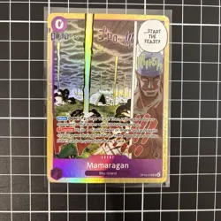 Mamaragan OP15-078 Super Rare One Piece Card SR NM - Image 1