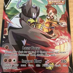 Pokemon Card TCG Single Strike Urshifu V TG18/TG30 Brilliant Stars Ultra Rare NM - Image 4