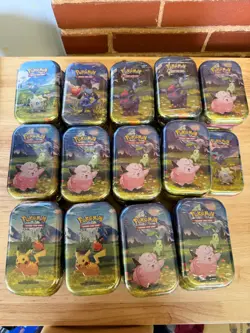 Pokemon TCG Ascended Heroes Mini Tin Case 40 Tins (j-hook) - Image 1