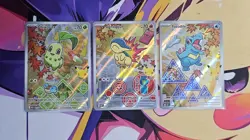 Pokemon First Partner Illustration Collection Series 2 - Johto set - Image 1
