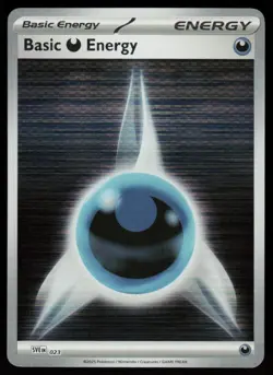 Basic Darkness Energy 023 Scarlet & Violet Energies Pokemon Near Mint - Image 1