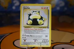 Pokemon TCG Snorlax 27/64 Jungle Unlimited Non-Holo Rare 1999 Vintage LP/MP+ - Image 1