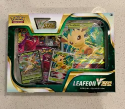 Pokemon TCG Leafeon VSTAR Special Collection Box Factory Sealed Brand New - Image 1