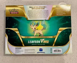 Pokemon TCG Leafeon VSTAR Special Collection Box Factory Sealed Brand New - Image 2