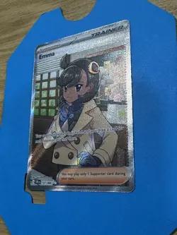 Pokemon Emma 107/086 Chaos Rising Ultra Illustration Rare Full Art Holo Trainer - Image 4
