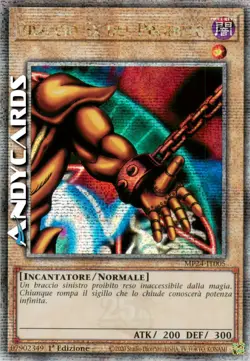 BRACCIO SX DEL PROIBITO • Quarter Century • MP24 IT005 • 1Ed • Yugioh! ANDYCARDS - Image 1