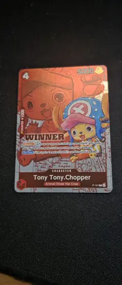 Tony Tony.Chopper P-101 Winner Promo Foil Winner Pack 2026 Vol.2 - Image 1