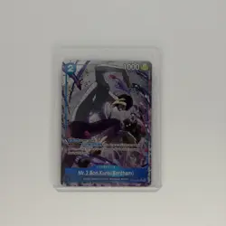 One Piece Mr.2.Bon.Kurei (Bentham) Alternat Art OP16-055 The Time of Battle Foil - Image 1