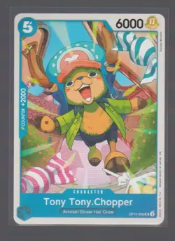 TONY TONY.CHOPPER OP11-053 UNCOMMON A FIST OF DIVINE SPEED ONE PIECE NEAR MINT - Image 1