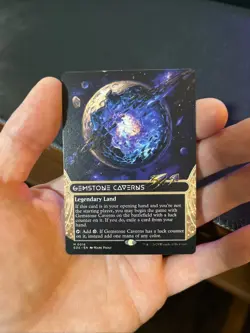 Gemstone Caverns (0016) (Borderless) Edge of Eternities: Stellar Sights Regular - Image 1
