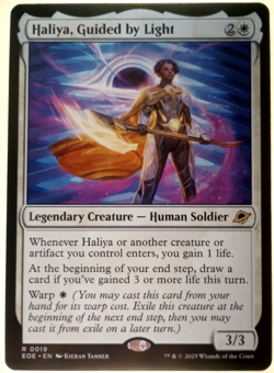 Haliya, Guided by Light #0019 (EOE) Edge of Eternities Rare MTG - Image 1