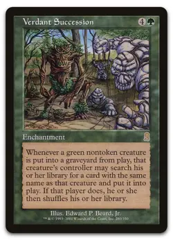 Verdant Succession #280 (LP) Odyssey ODY Magic MTG - Image 1