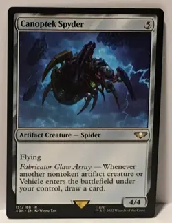 Magic the Gathering Canoptek Spyder Universes Beyond: Warhammer 40K - Image 1